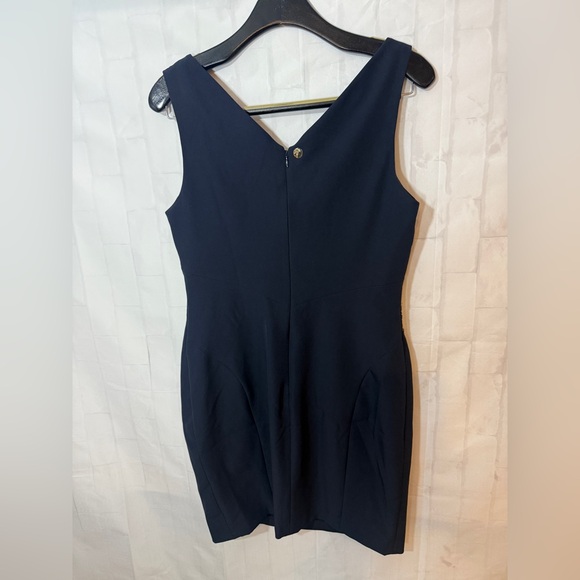 VERSACE COLLECTION Embellished front sheath dress - Picture 7 of 8